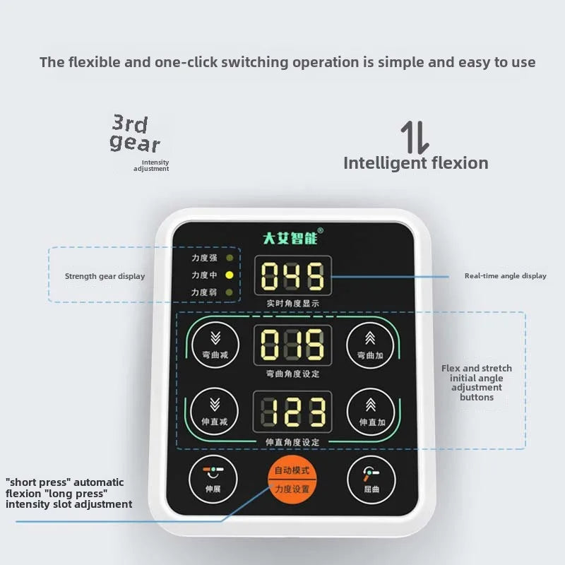 Automatic Leg Rehabilitation Device: Stretching and Strengthening for Knee Flexibility