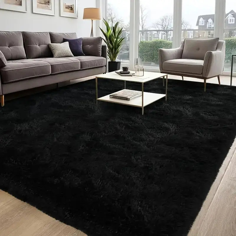 Fuzzy Area Rug for Versatile Living: Create a Warm and Inviting Atmosphere