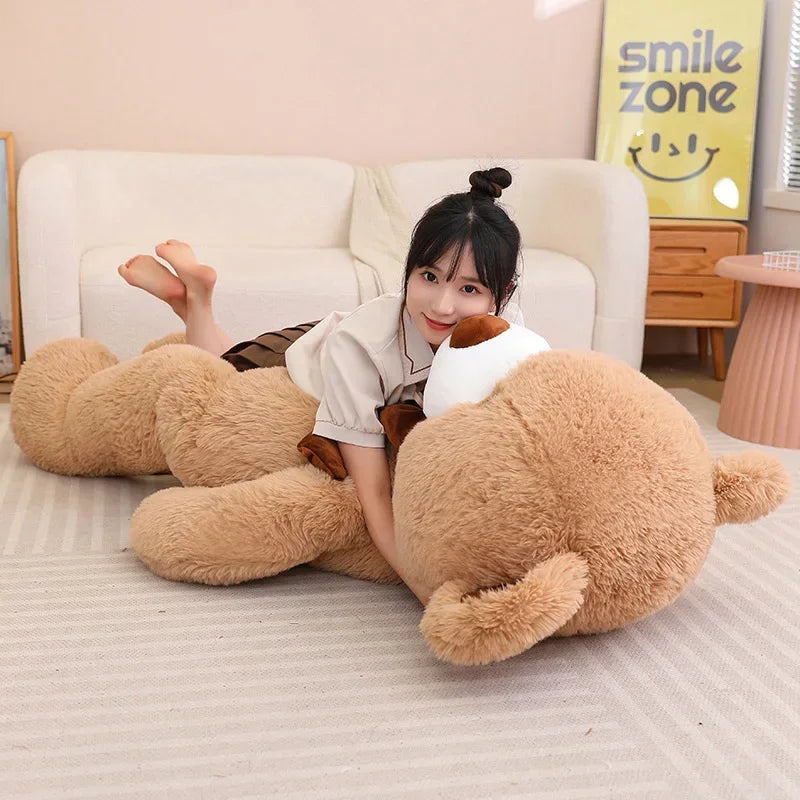 Cuddly Comfort: Giant Stuffed Bear Plush Toy in 5 Vibrant Colors