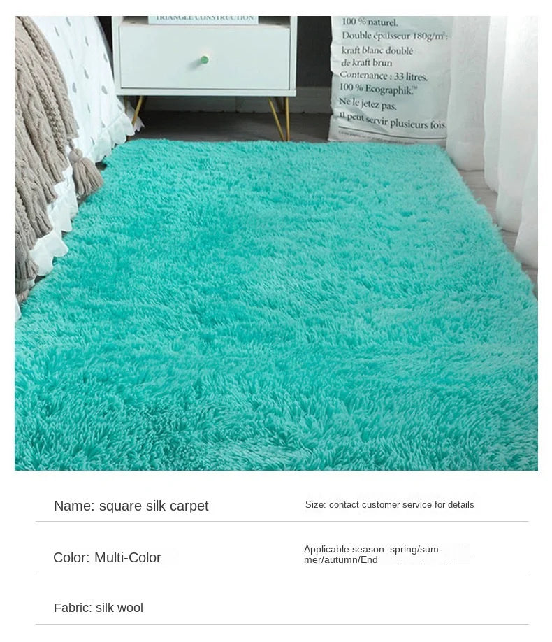 Solid Color Bedside Rug: Embrace Warmth and Style in Your Home