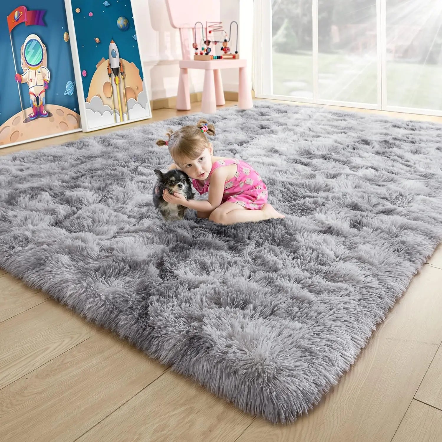 Luxurious Soft Area Rugs: Fluffy Rugs for Elegant Room Decor