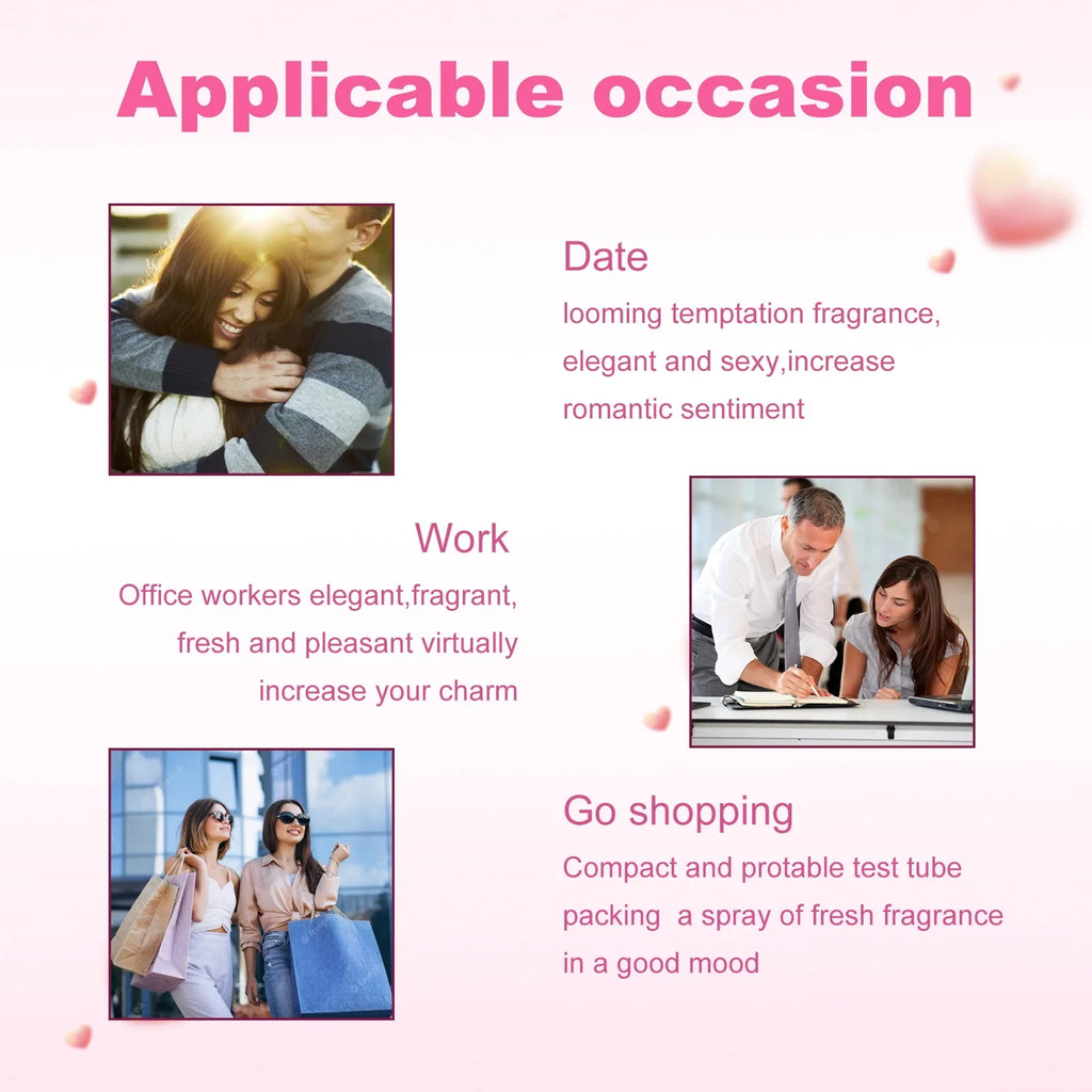 Seductive Charm: 10ML Pheromone Perfume to Attract Men