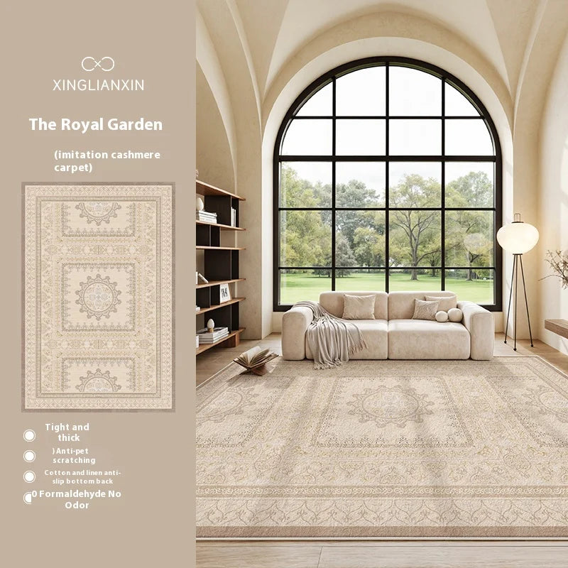 Fresh Rustic Style Carpet: Perfect for Living Rooms and Bedrooms