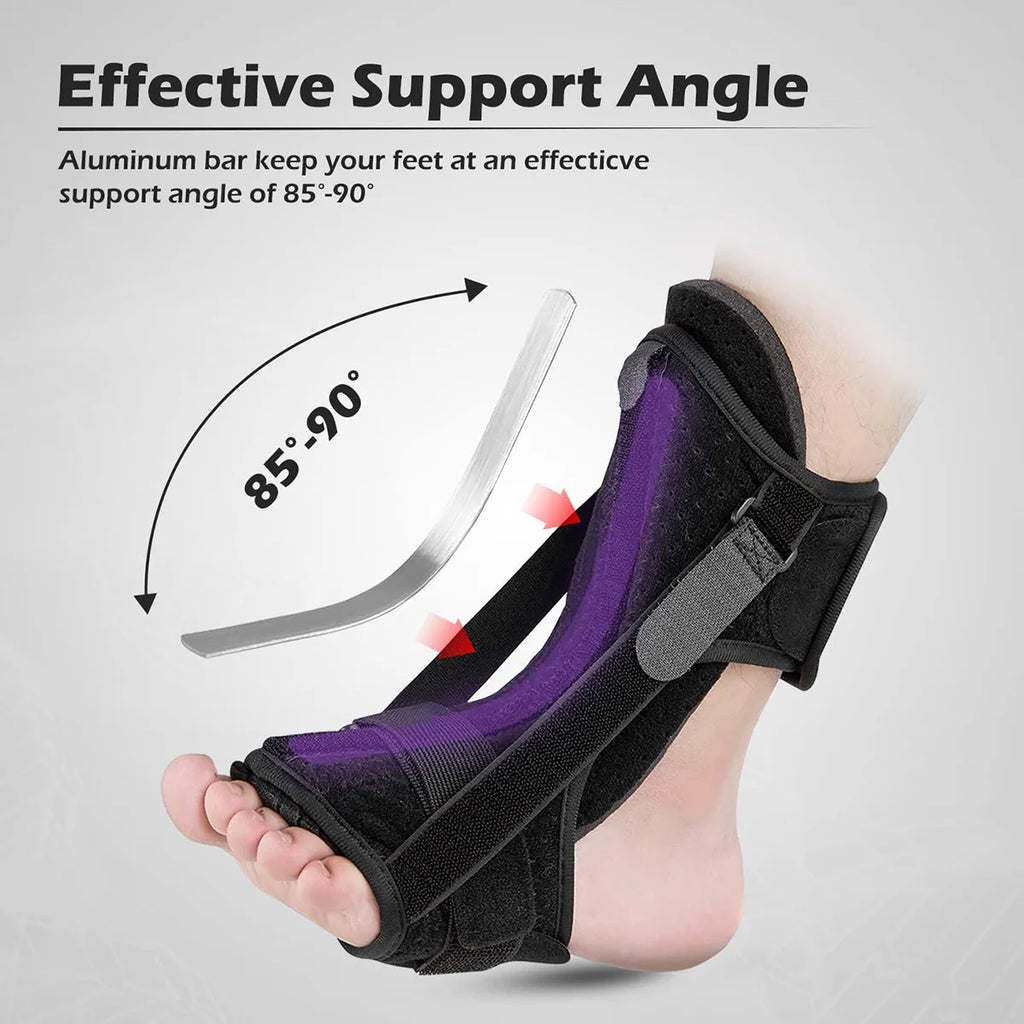 Breathable Plantar Fasciitis Foot Splint: Enhancing Recovery While You Sleep