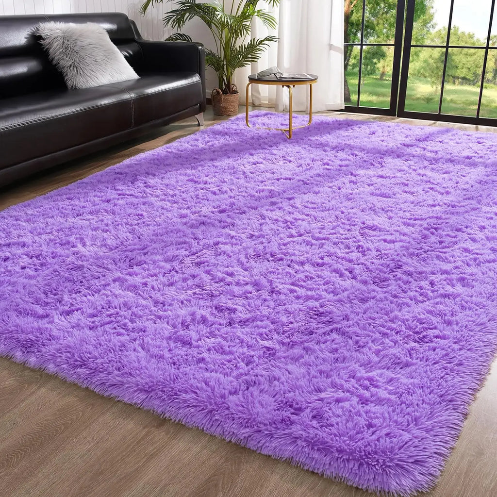 Luxurious Soft Area Rugs: Fluffy Rugs for Elegant Room Decor