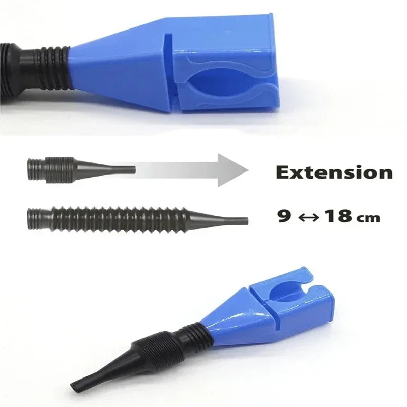 Foldable Refueling Funnel: Convenient Tool for Easy Gas and Oil Transfers
