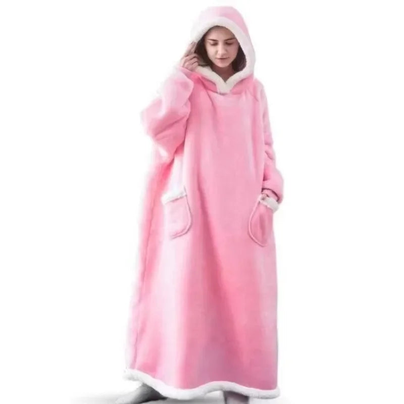 Wearable Fleece Blanket Pajamas: Cozy Up in Style This Winter