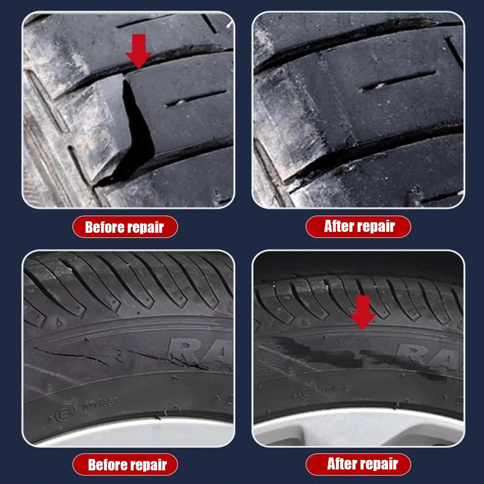 Instant Bond Tire Repair Sealant: Wear-Resistant and Non-Corrosive