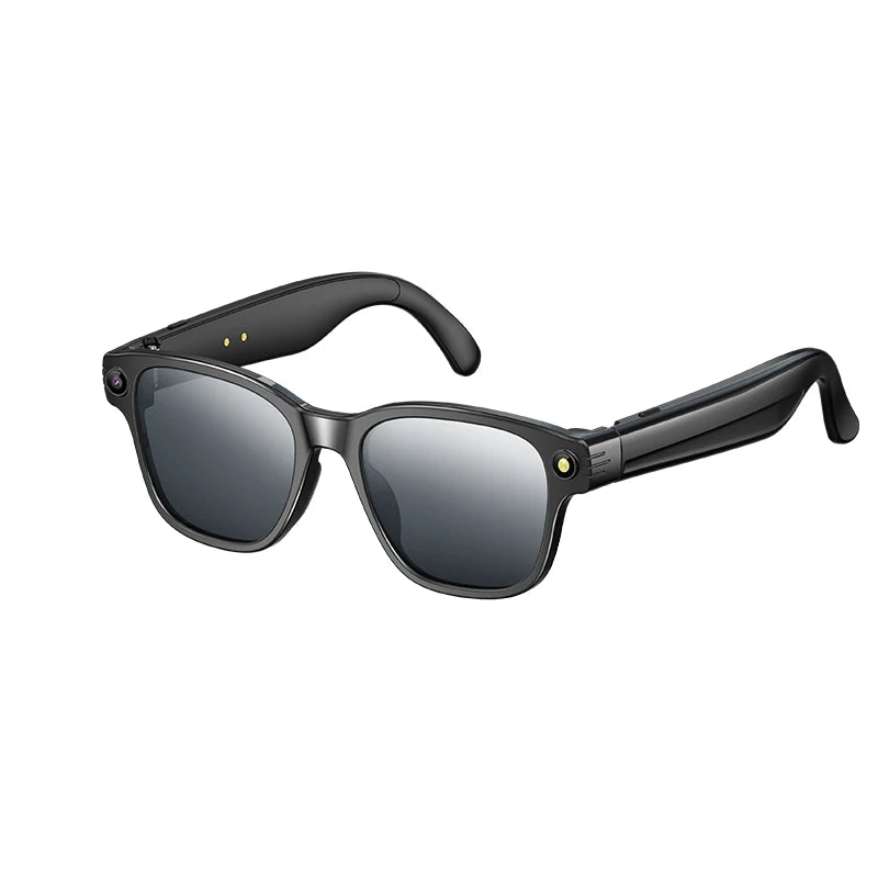 Visionary Audio Glasses: Smart Camera & Bluetooth Headset for Meetings & Travel