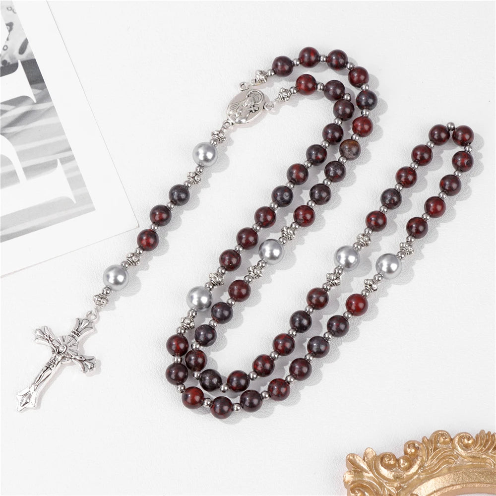 Faithful Protection Bracelet: Cross Pendant for Spiritual Strength