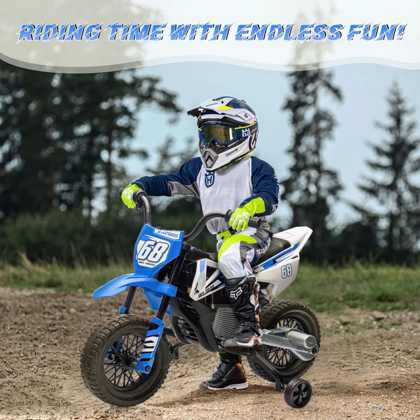 Mini Trail Rider: Safe Electric Dirt Bike for Kids