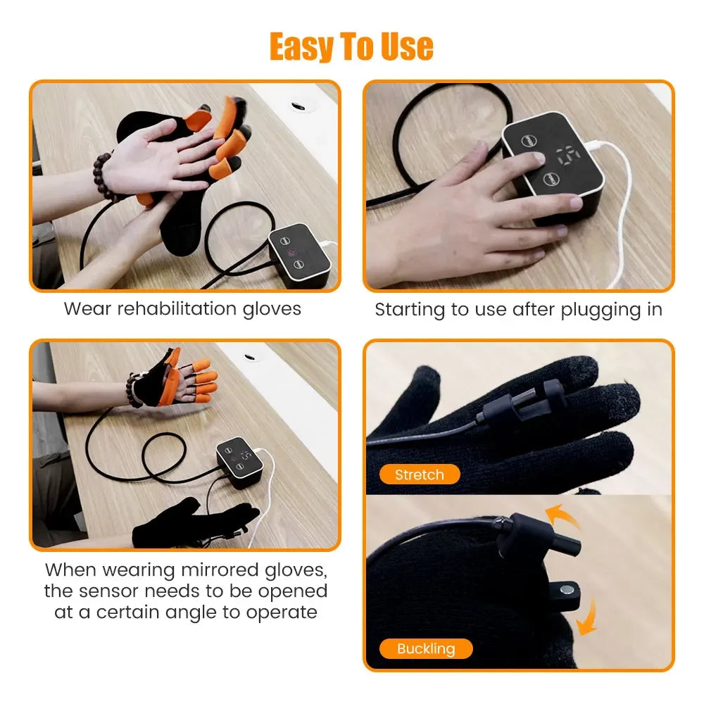 Finger Rehabilitation Trainer: Physiotherapy Glove for Improved Hand Function