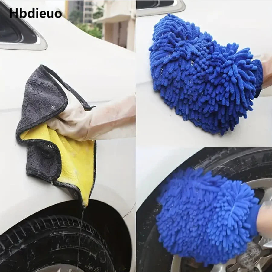FlexiClean Kit: Comprehensive Brush Set for All Your Vehicle Needs