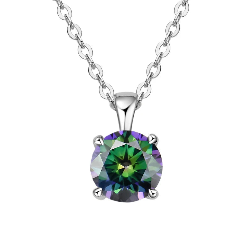 Celestial Charm: Dazzling Moissanite Necklace for Every Occasion