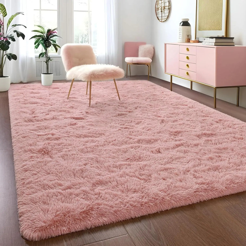 Luxurious Soft Area Rugs: Fluffy Rugs for Elegant Room Decor