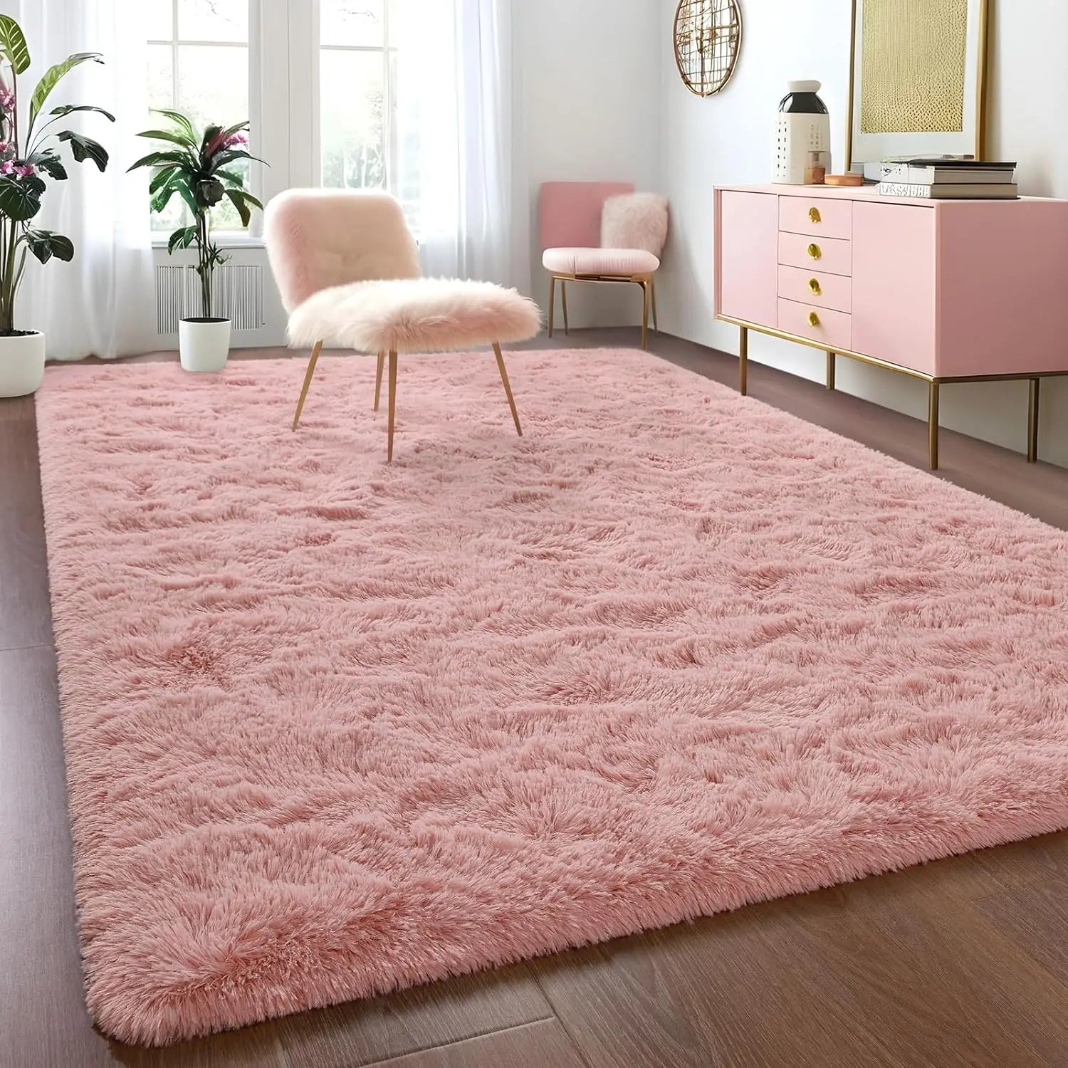 Luxurious Soft Area Rugs: Fluffy Rugs for Elegant Room Decor