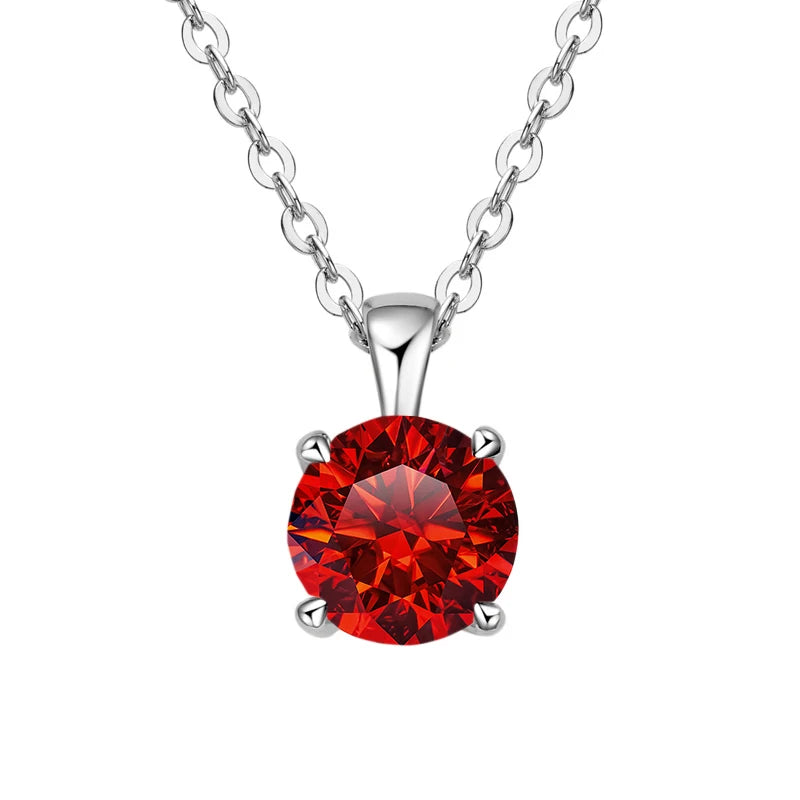 Celestial Charm: Dazzling Moissanite Necklace for Every Occasion