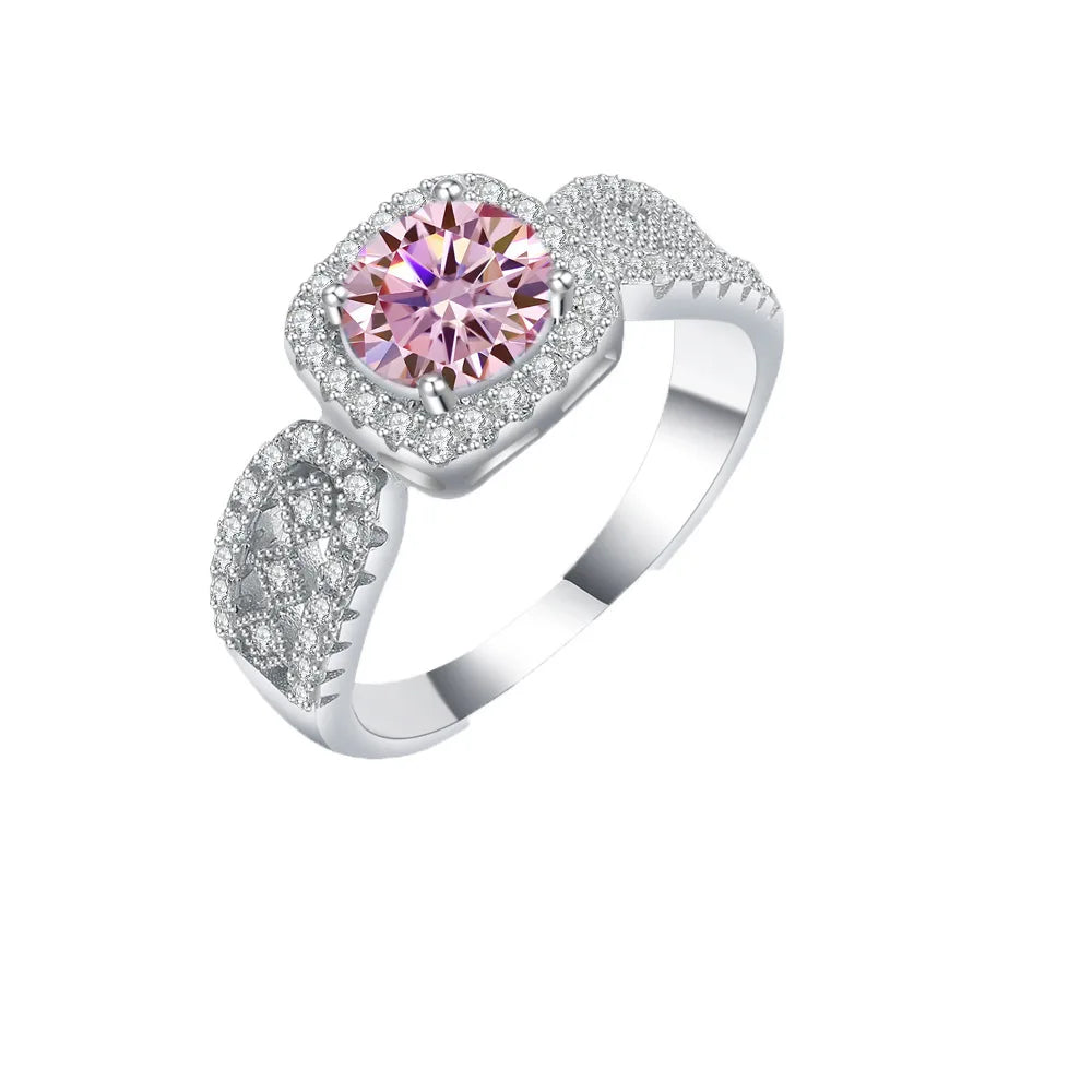 Brilliance Redefined: Luxurious Moissanite Ring for Her