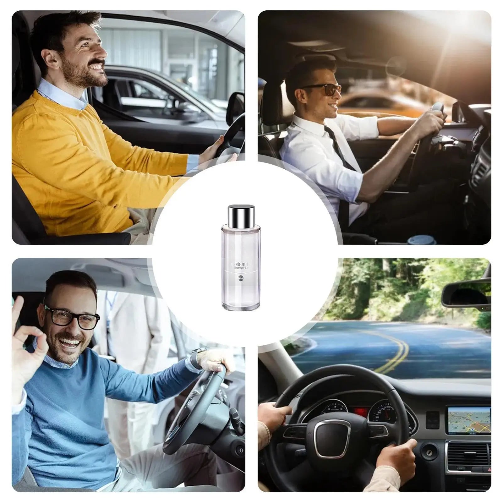 Soothing Drive Enhancer: Refillable USB Essential Oil Air Freshener for Ultimate Relaxation