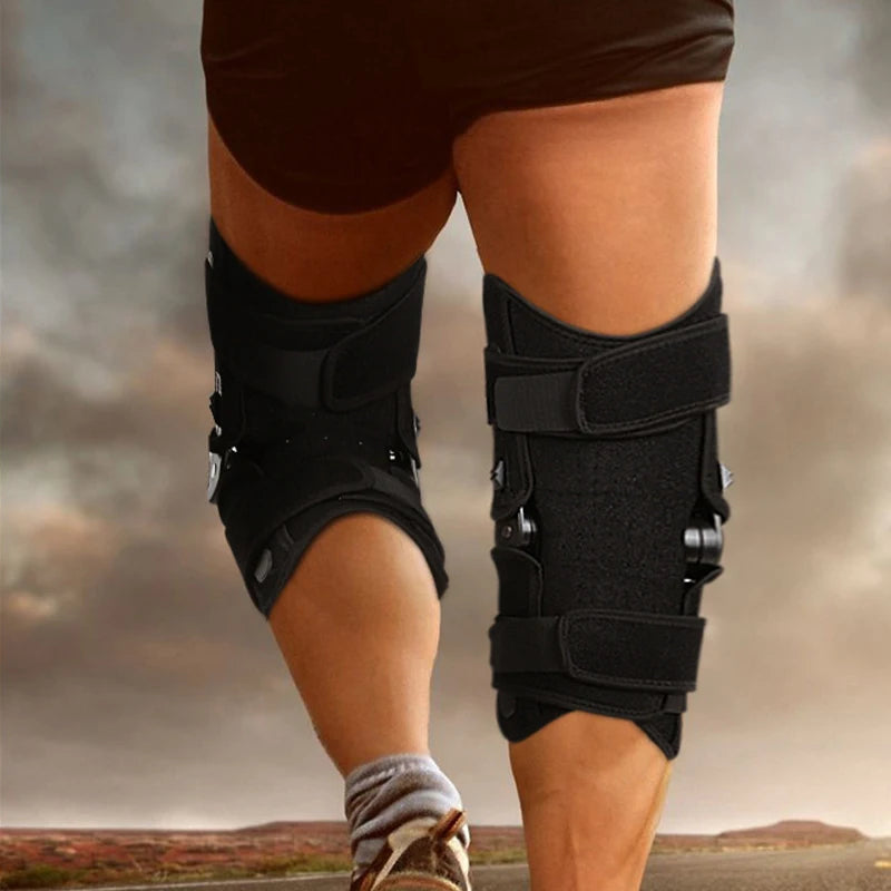 Exoskeleton Walking Aid for Elderly: Enhanced Support and Stability for Knee Recovery
