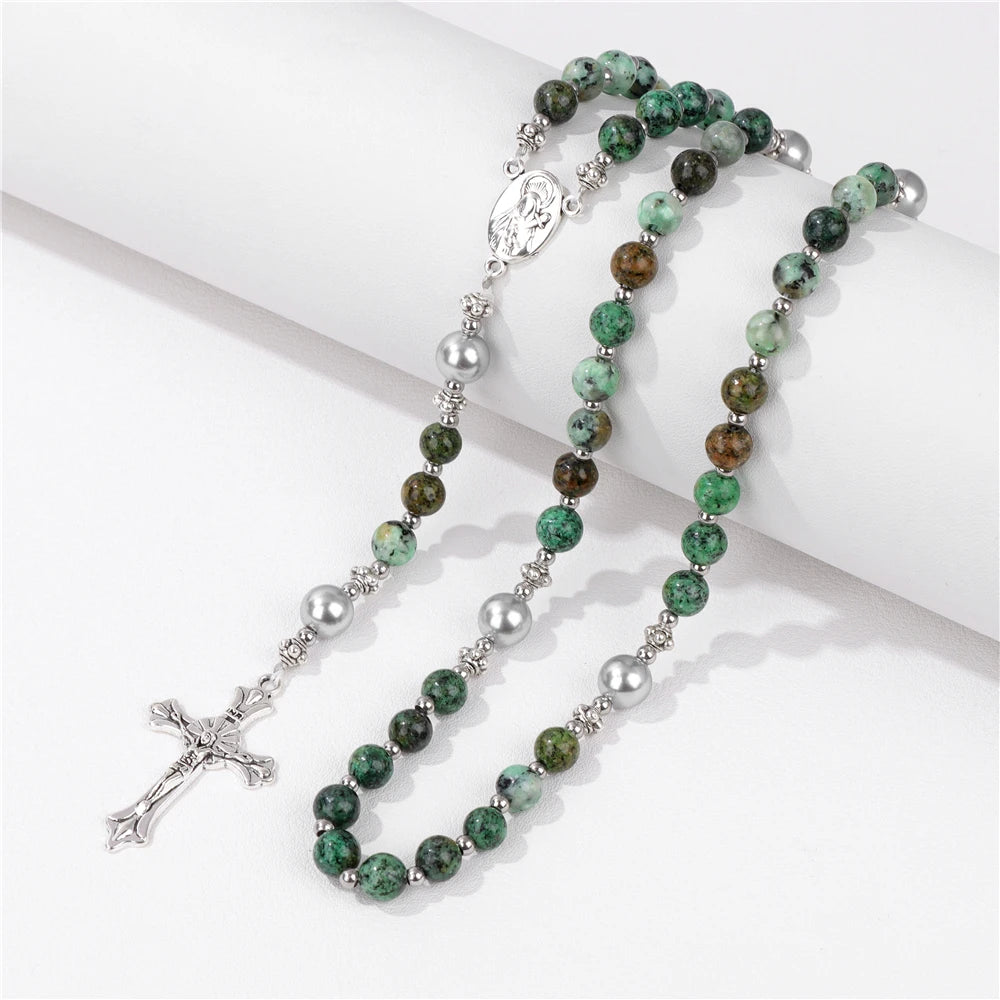 Faithful Protection Bracelet: Cross Pendant for Spiritual Strength