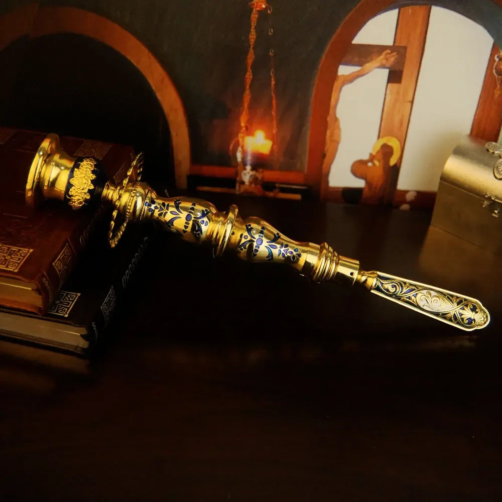 Traditional Orthodox Candle Holder: Enhance Your Worship Experience