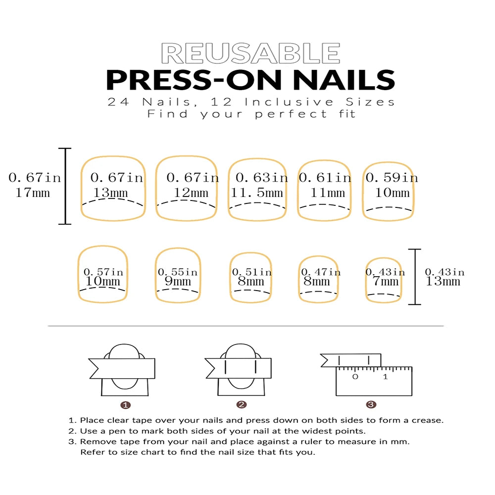 Cute Faux Nail Collection: Y2K Inspired Press-Ons for Every Style
