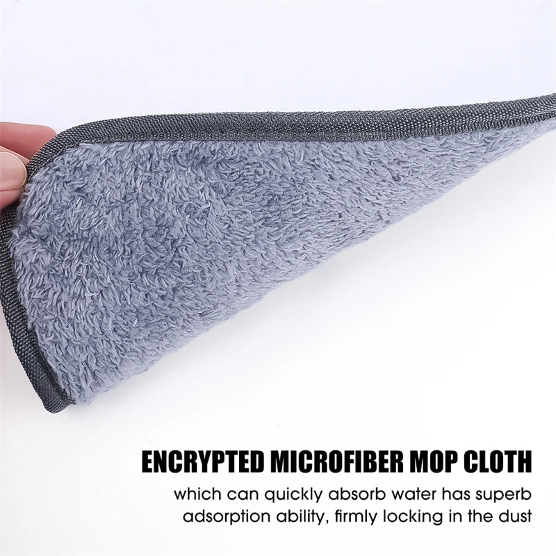 Replacement Cleaning Cloths: Large Microfiber Pads for Dust-Free Surfaces