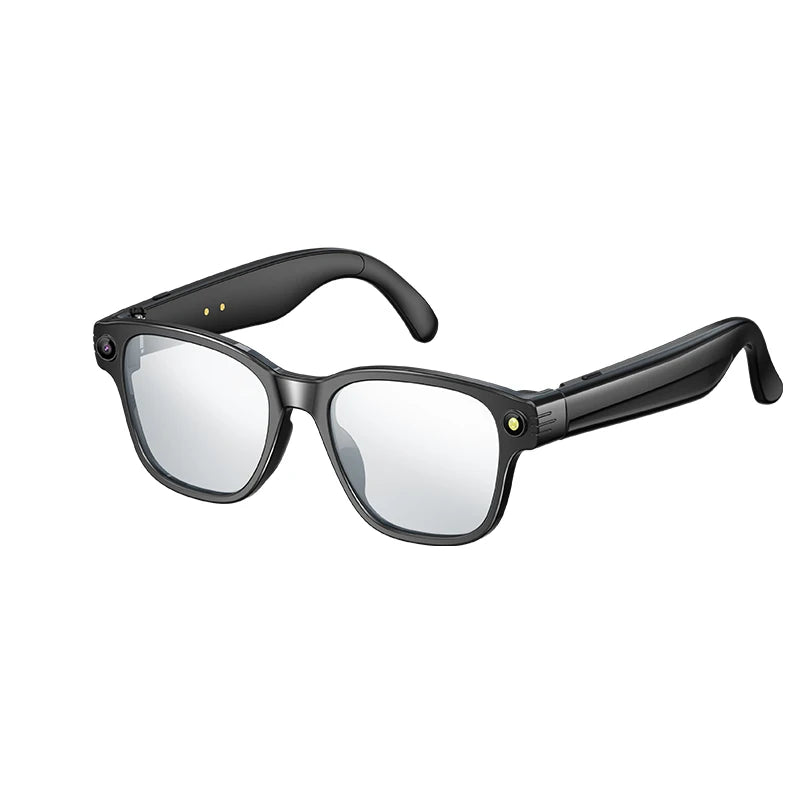 Visionary Audio Glasses: Smart Camera & Bluetooth Headset for Meetings & Travel