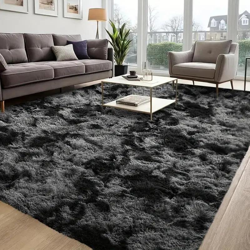 Fuzzy Area Rug for Versatile Living: Create a Warm and Inviting Atmosphere