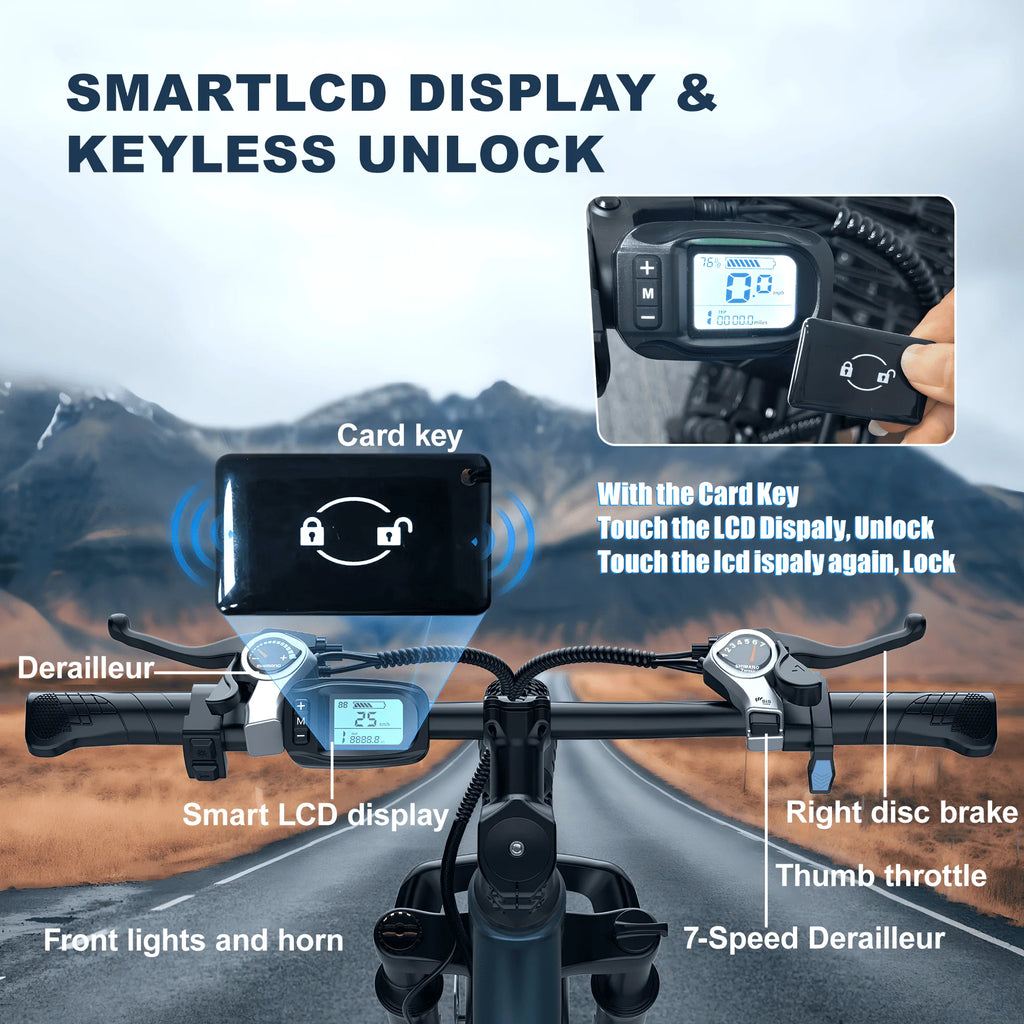 All-Terrain Electric Commuter: Ride Further, Explore More