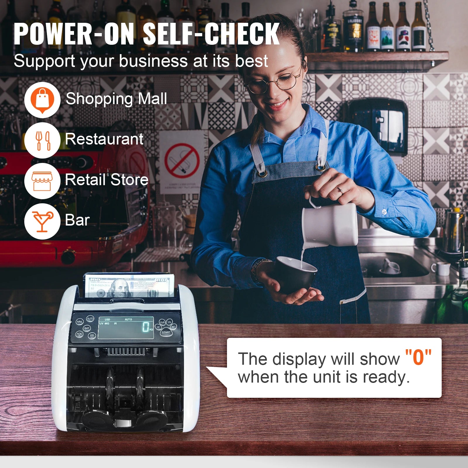 High-Speed Money Counter: Detect Counterfeits with Precision