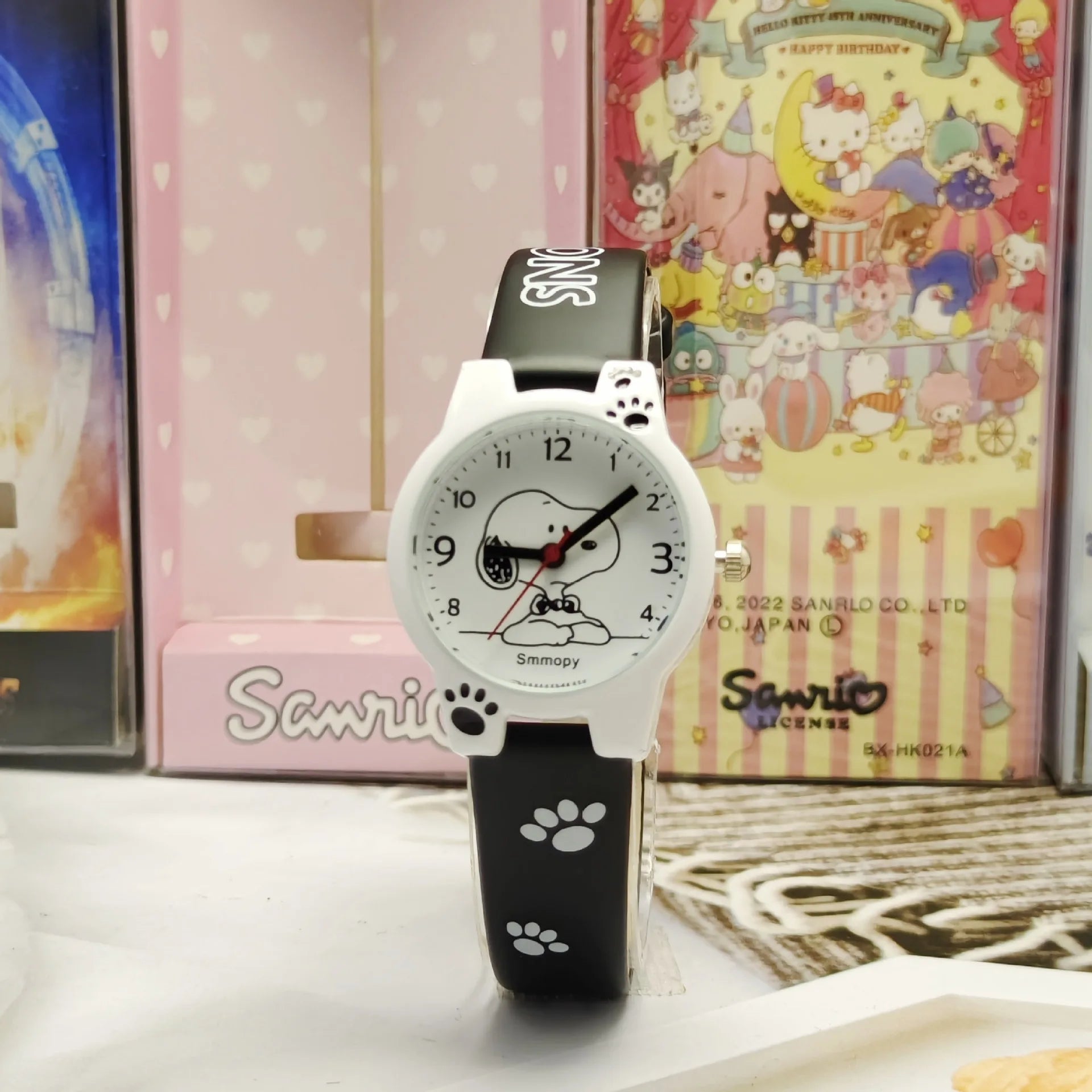 Playful Cartoon Wristwatch: The Perfect Accessory for School Adventures