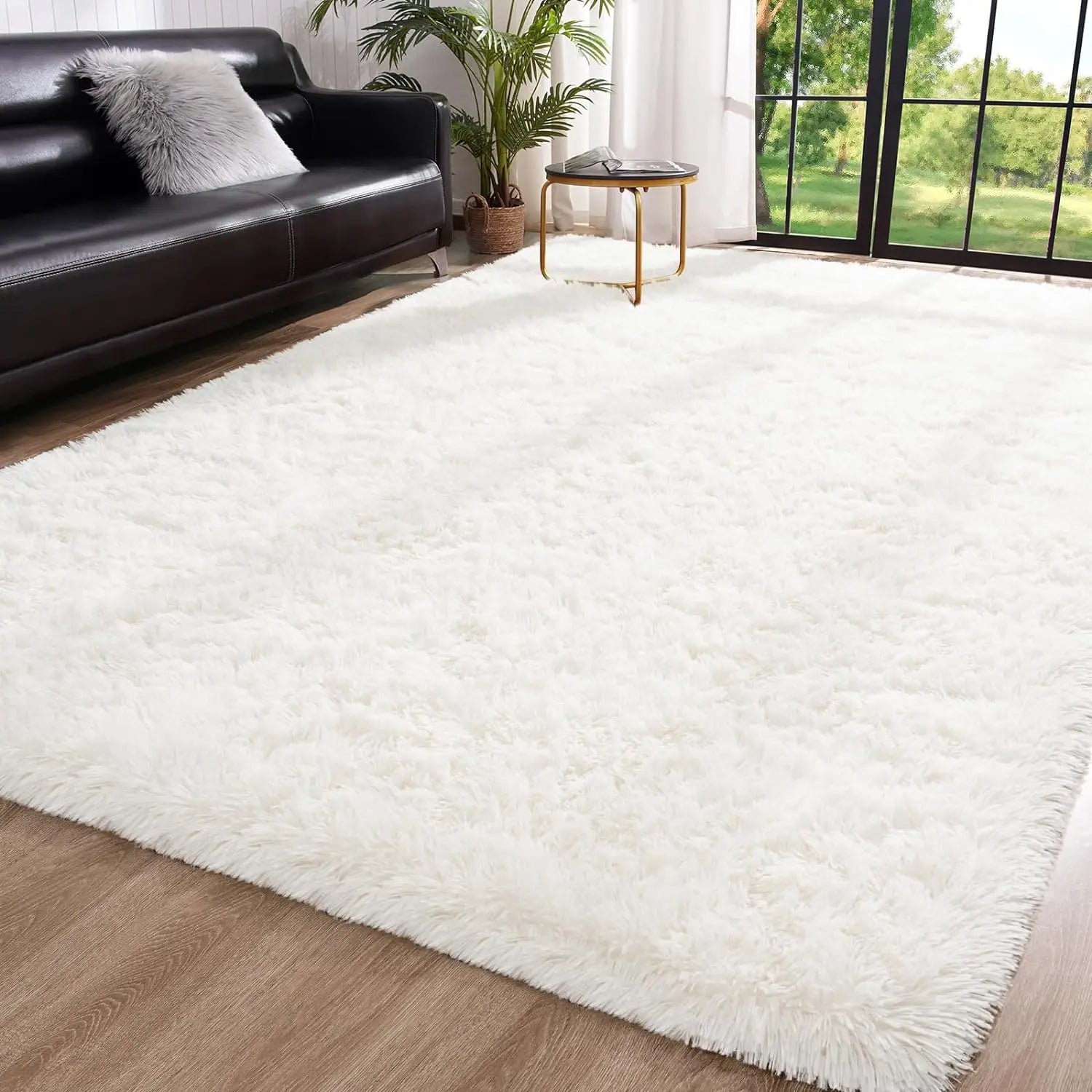 Luxurious Soft Area Rugs: Fluffy Rugs for Elegant Room Decor