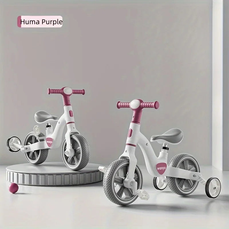 Adventure Rider: Adjustable Balance Bike with Training Wheels