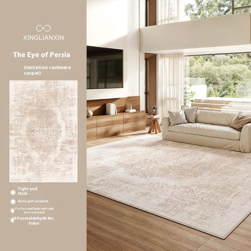 Fresh Rustic Style Carpet: Perfect for Living Rooms and Bedrooms