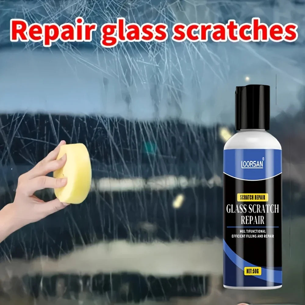 Quick and Easy Glass Scratch Remover: No Grinding Required!