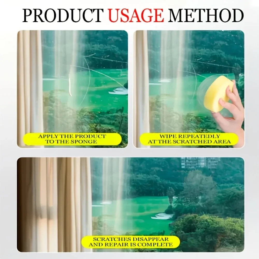 Quick and Easy Glass Scratch Remover: No Grinding Required!