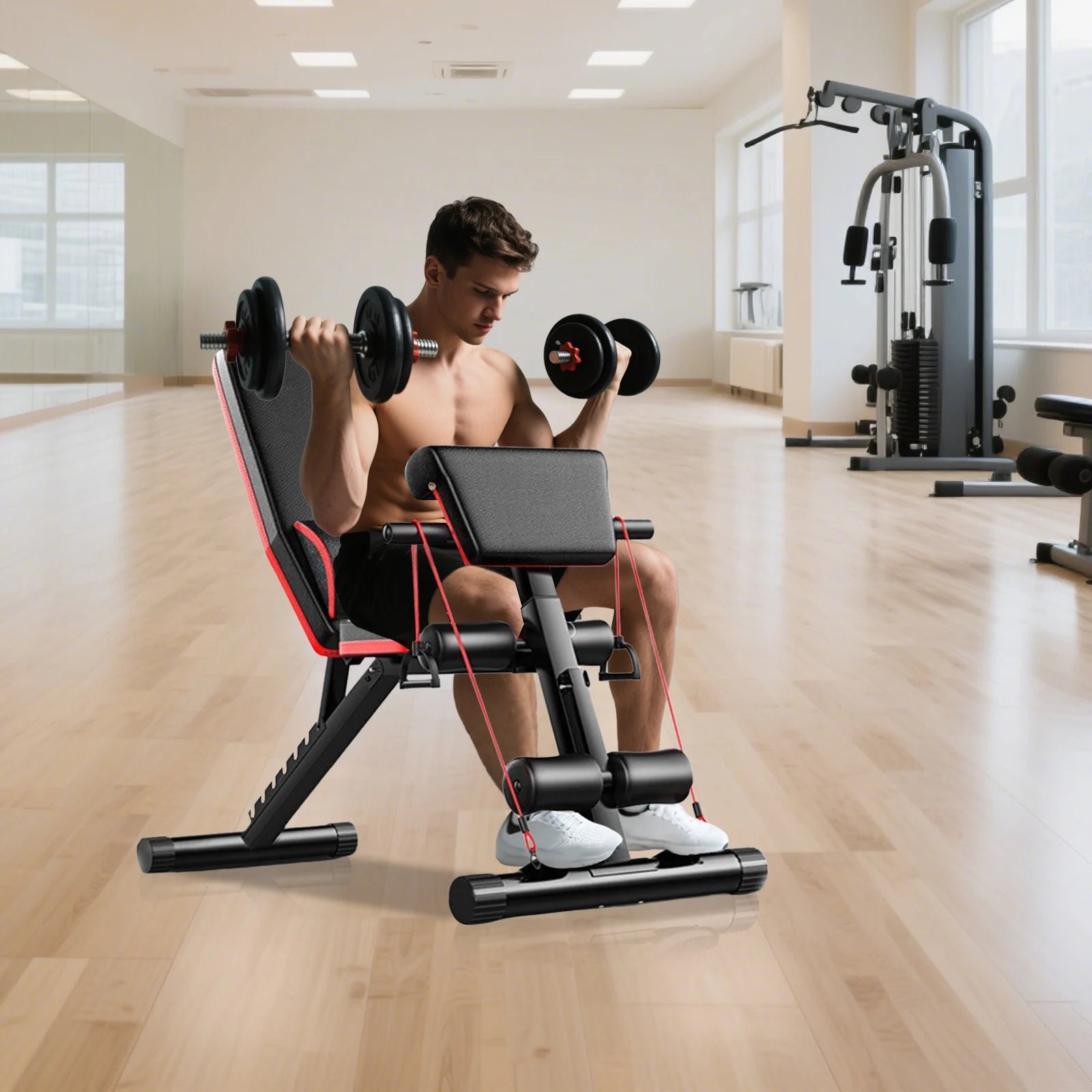 Versatile Workout Bench: Maximize Your Home Fitness
