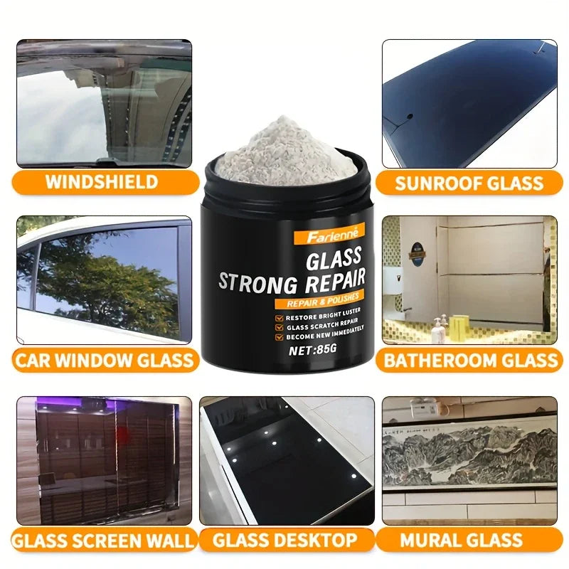 Super Glass Polishing Powder: Restore Clarity and Shine