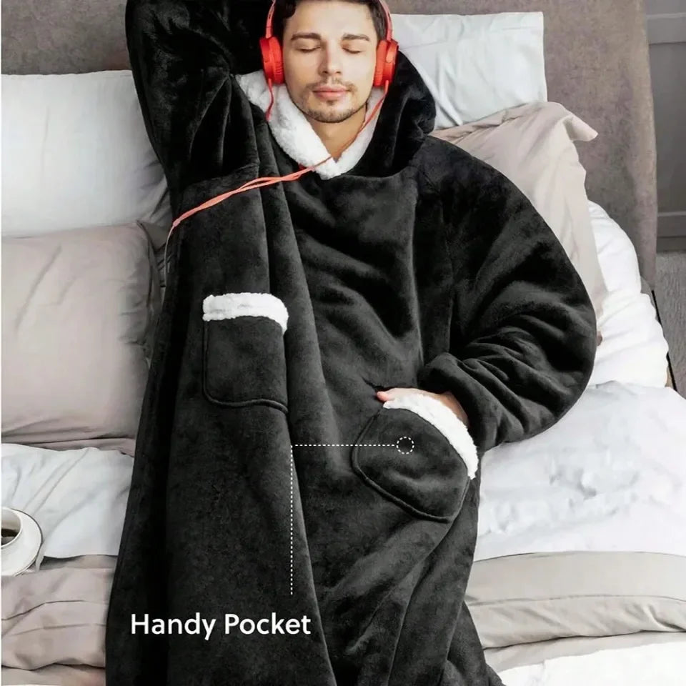 Wearable Fleece Blanket Pajamas: Cozy Up in Style This Winter