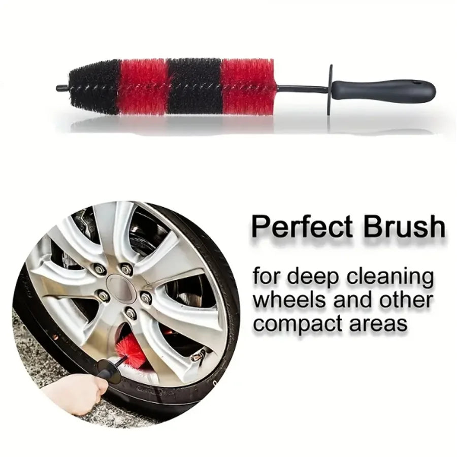FlexiClean Kit: Comprehensive Brush Set for All Your Vehicle Needs