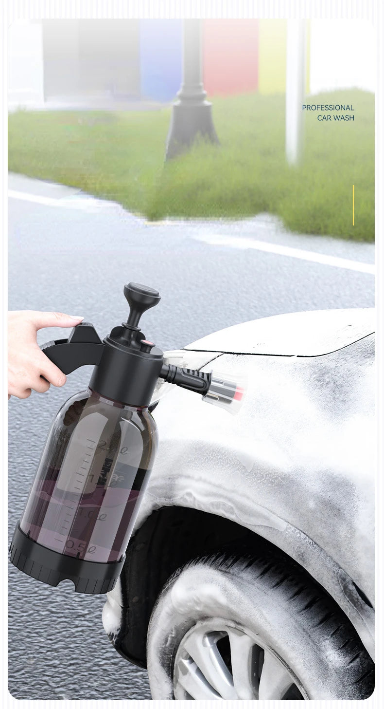 Versatile 2L Foam Sprayer: Efficient Cleaning for All Your Vehicles