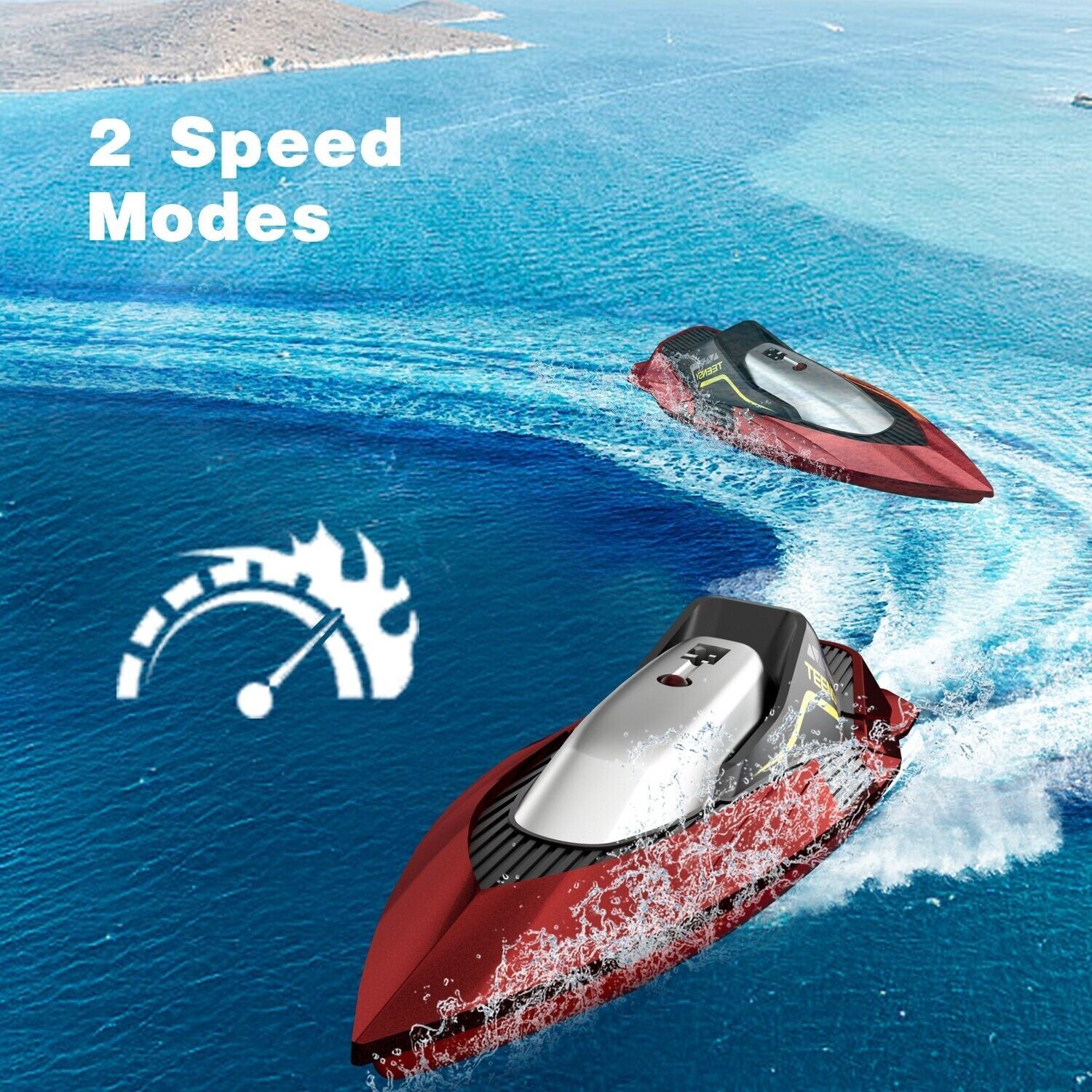 Exciting Outdoor Racing: Remote-Controlled Boat for Pools and Lakes