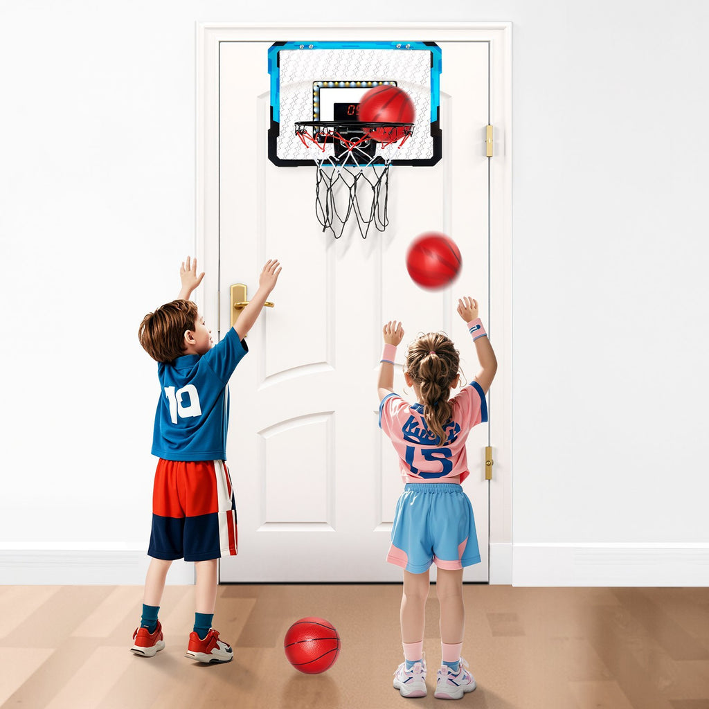 Exciting Game Time: LED-Enhanced Basketball Hoop for Kids