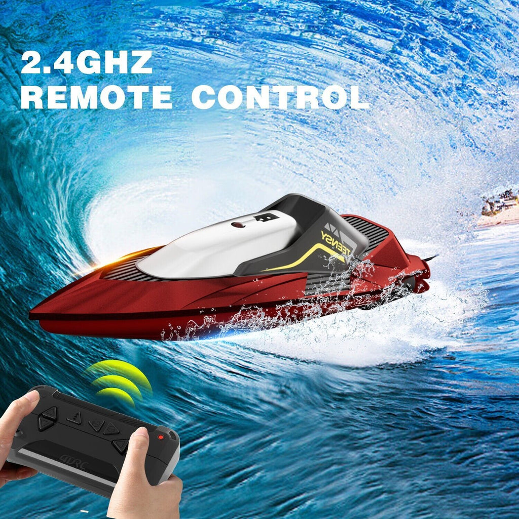 Exciting Outdoor Racing: Remote-Controlled Boat for Pools and Lakes
