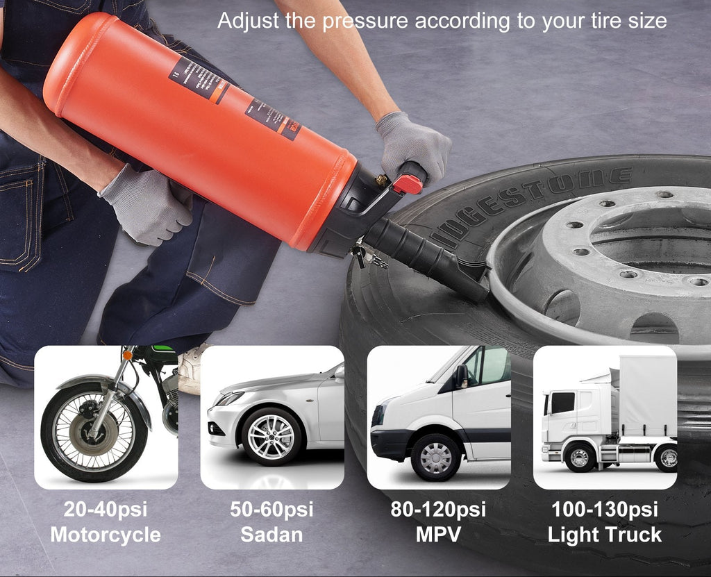 Rapid Tire Inflation Tool: Efficiently Seat and Inflate with Ease
