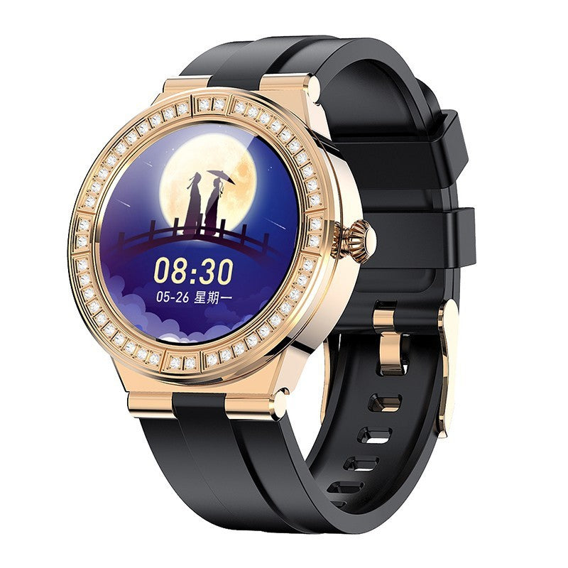 Stylish Fitness Tracker: Women's Smart Watch with Bluetooth and Pedometer Features