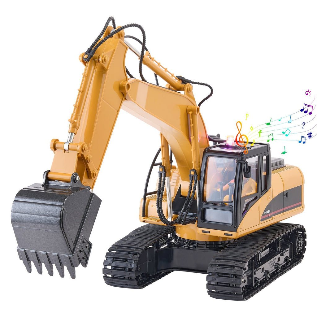 Interactive Digging Adventure: RC Excavator Toy for Kids