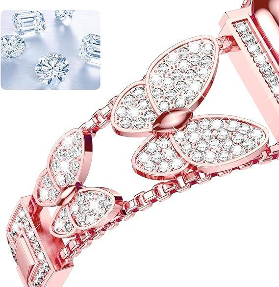 Elegant Timepiece Upgrade: Stylish Butterfly Watch Strap